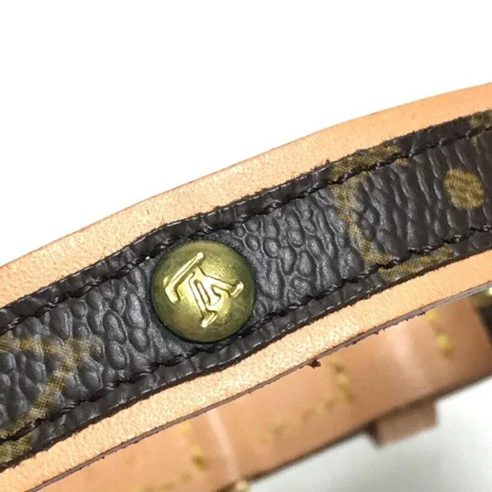 LOUIS VUITTON M58072 Monogram Collier BaxterPM Dog Collar